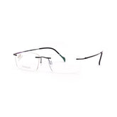 STEPPER SI-4253B F090 UNISEX OPTICAL FRAME BLACK